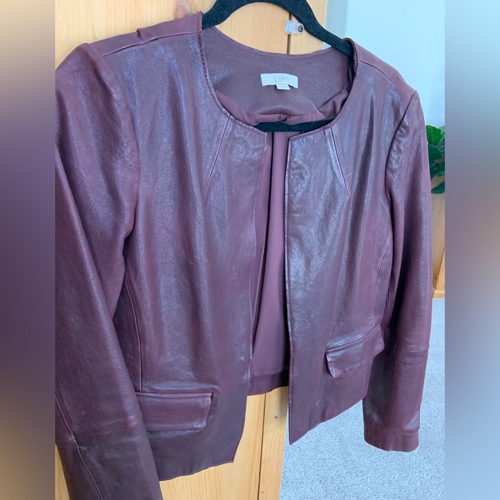 Women’s leather jacket